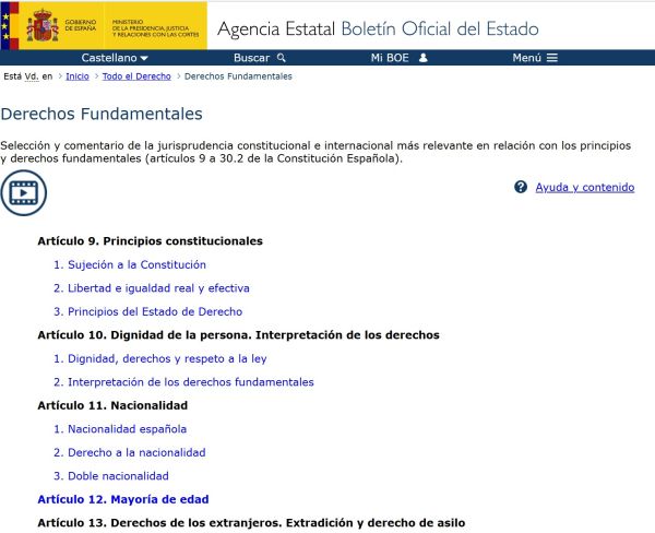 Derechos Fundamentales