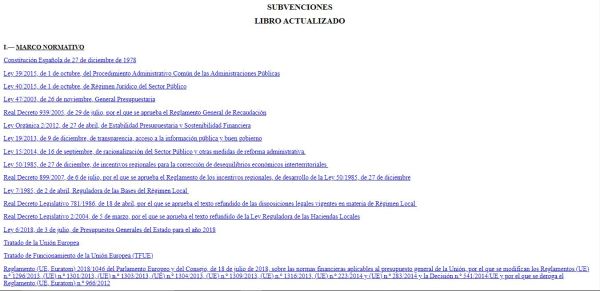 Subvenciones