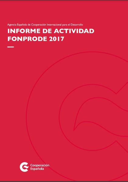 Informe de actividad FONPRODE 2017