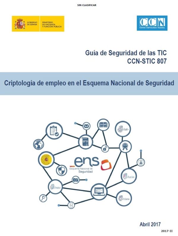 Criptología de empleo en el Esquema Nacional de Seguridad