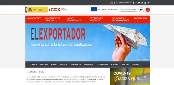 El exportador