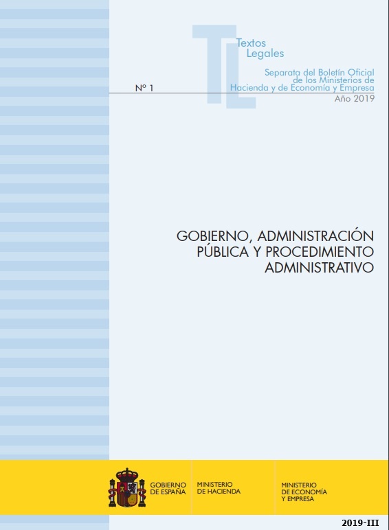 Gobierno, Administración Pública y Procedimiento Administrativo