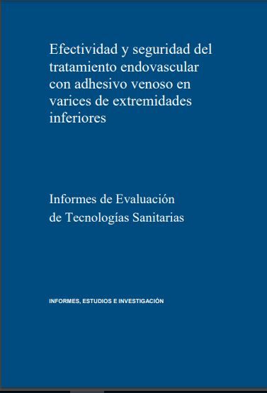 Efectividad y seguridad del tratamiento endovascular con adhesivo venoso en varices de extremidades inferiores