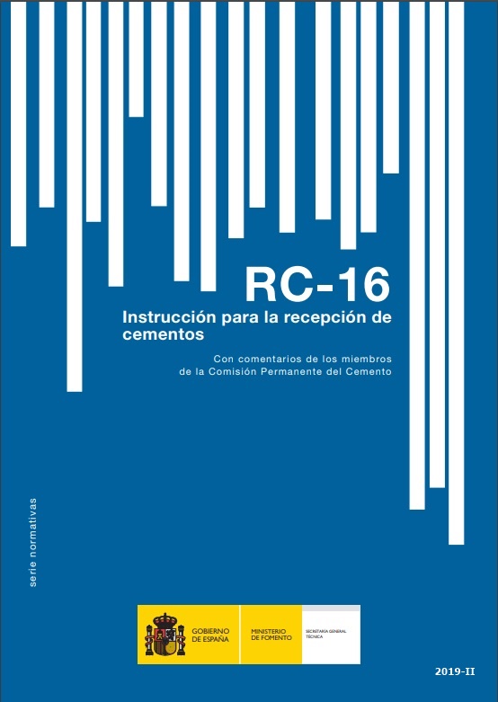 Instrucción para la recepción de cementos. RC-16
