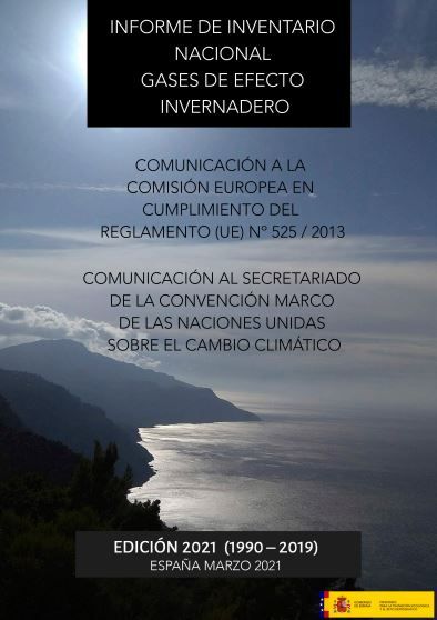 Informe del inventario nacional de emisiones de gases de efecto invernadero