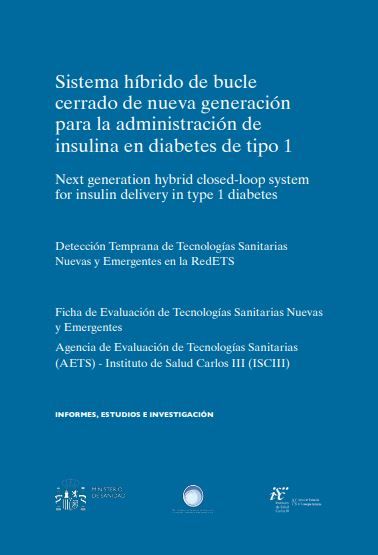 Sistema híbrido de bucle cerrado de nueva generación para la administración de insulina en diabetes de tipo 1