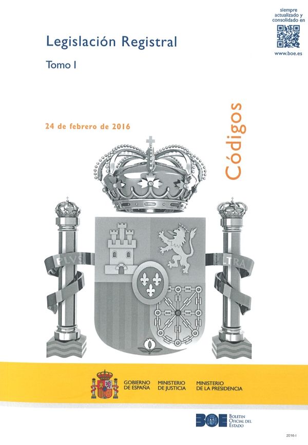 Código de legislación registral