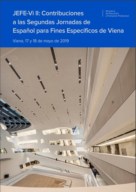 JEFE-Vi II, contribuciones a las Segundas Jornadas de Español para Fines Específicos de Viena