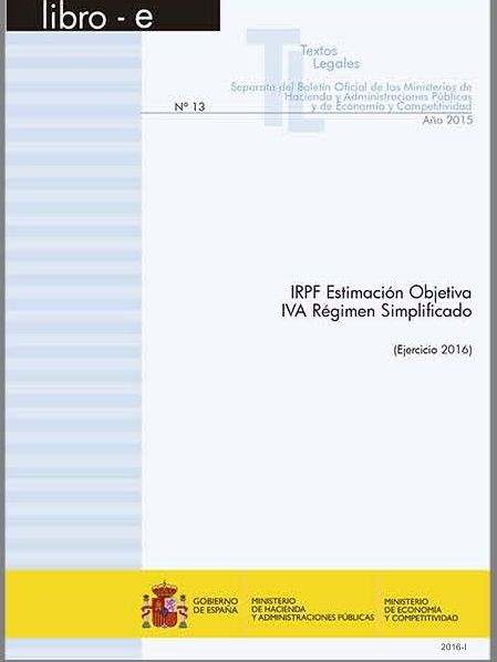 IRPF estimación objetiva, IVA régimen simplificado