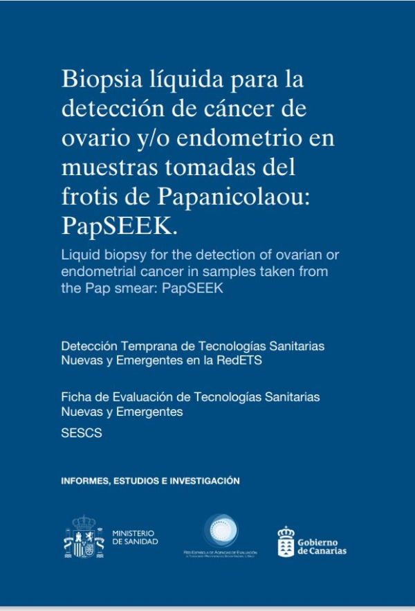 Biopsia líquida para la detección de cáncer de ovario y/o endometrio en muestras tomadas del frotis de Papanicolaou