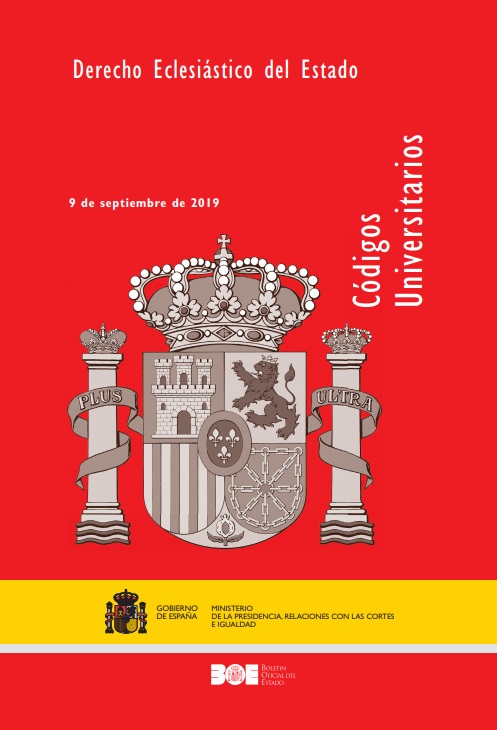 Código universitario de Derecho eclesiástico del Estado