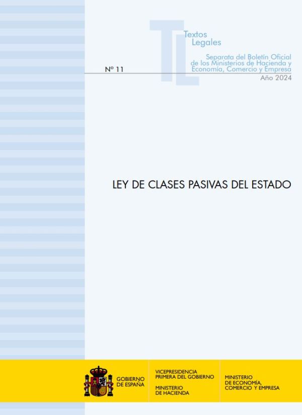 Ley de clases pasivas del Estado