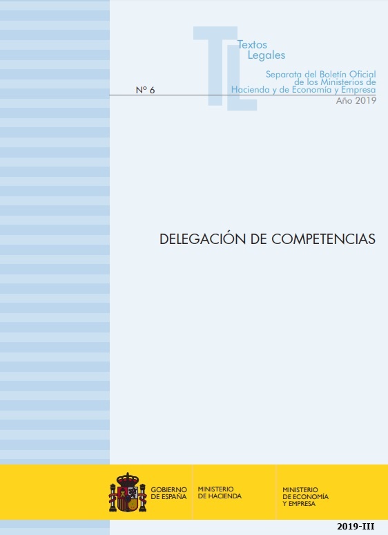Delegación de competencias