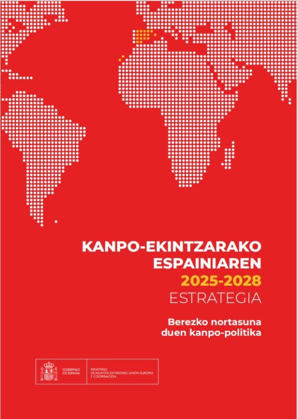 Kanpo-ekintzarako Espainiaren 2025-2028 estrategia