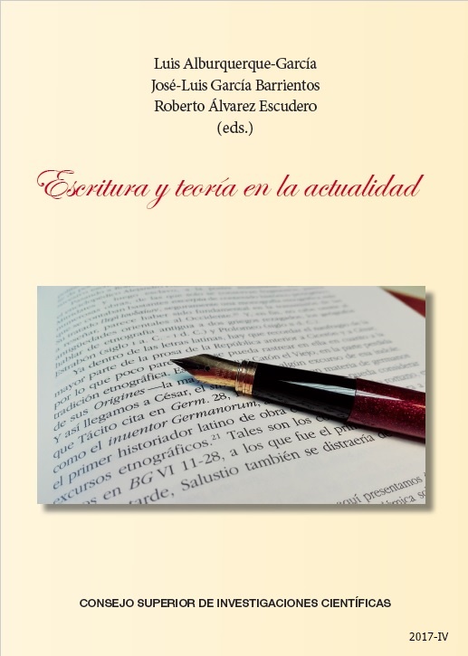 Escritura y teoría en la actualidad