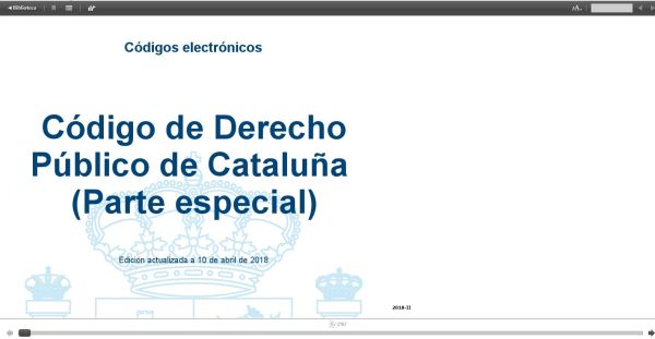 Código de Derecho público de Cataluña