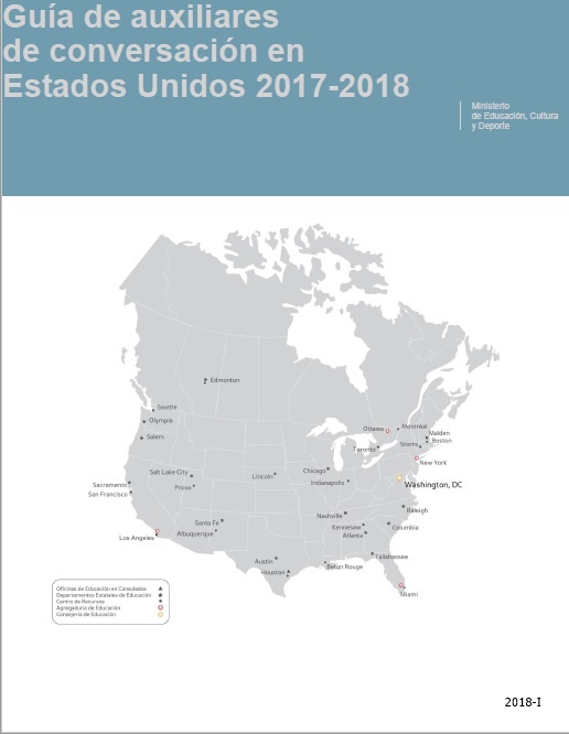 Guía de auxiliares de conversación en Estados Unidos 2017-2018