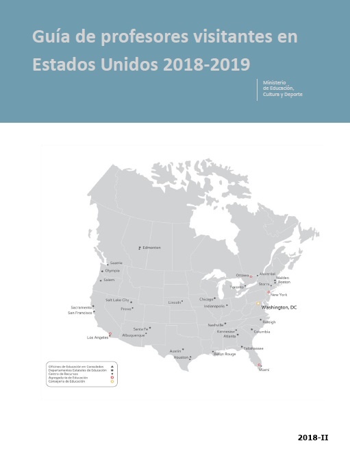 Guía de profesores visitantes en Estados Unidos 2018-2019