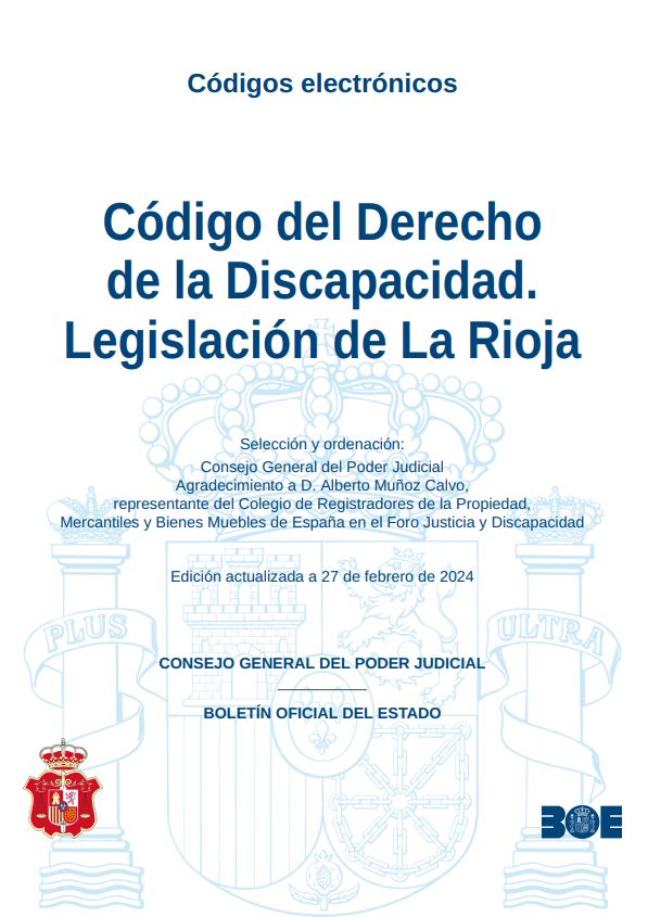 Código del Derecho de la discapacidad