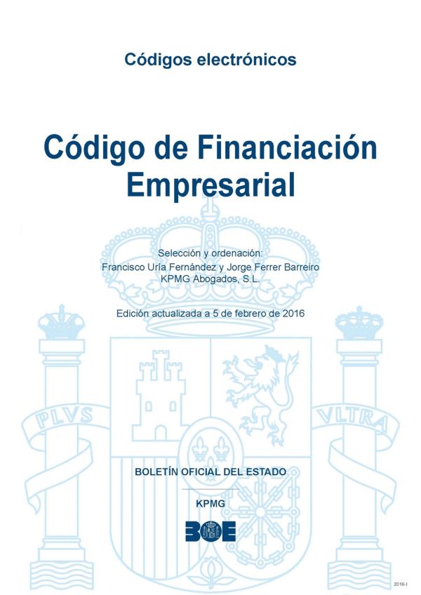 Código de financiación empresarial