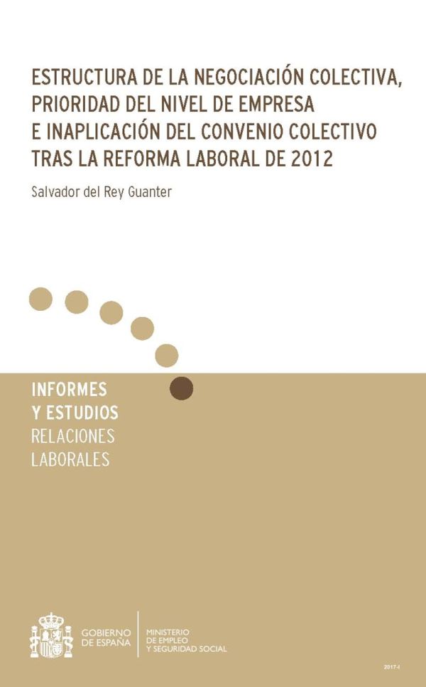Estructura de la negociación colectiva