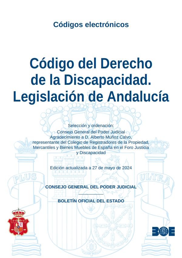 Código del Derecho de la discapacidad