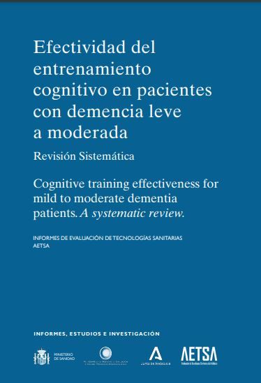 Efectividad del entrenamiento cognitivo en pacientes con demencia leve a moderada
