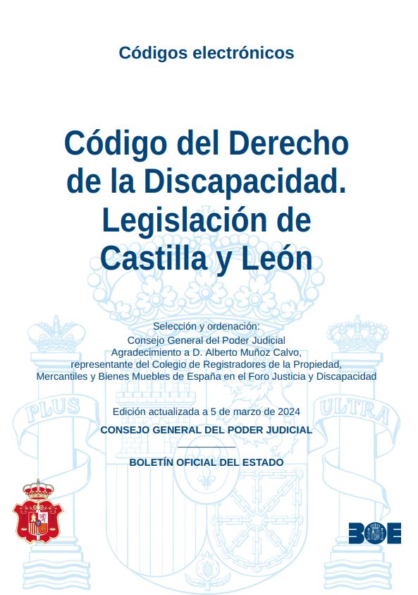 Código del Derecho de la discapacidad