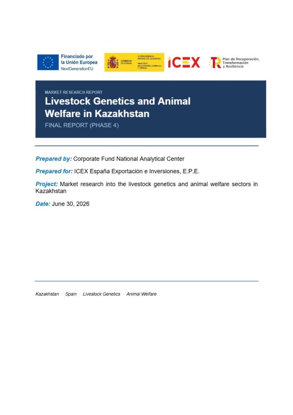 Livestock genetics and animal welfare sectors in Kazakhstan