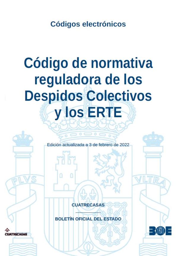 Código de normativa reguladora de los despidos colectivos y los ERTE