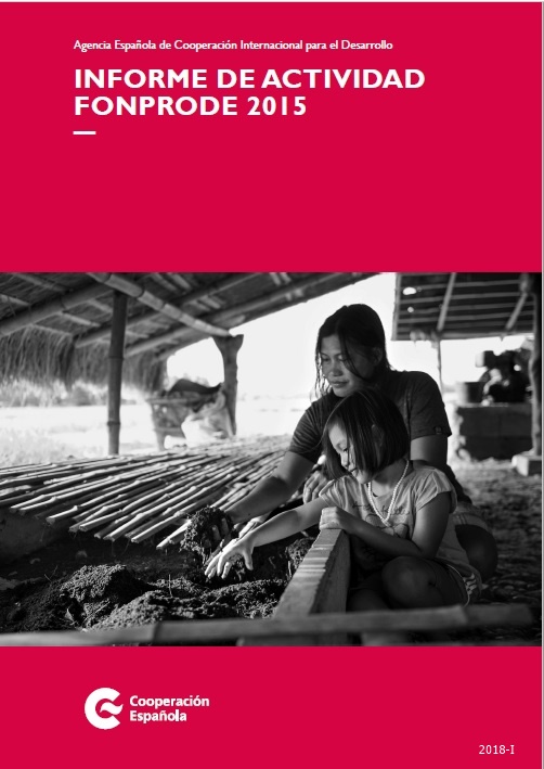 Informe de actividad FONPRODE 2015