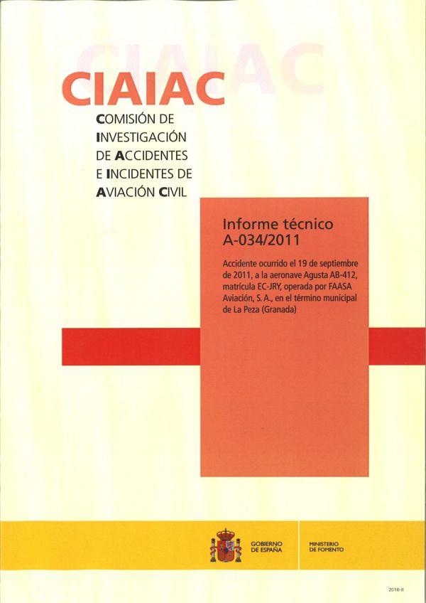Informe técnico A-034/2011