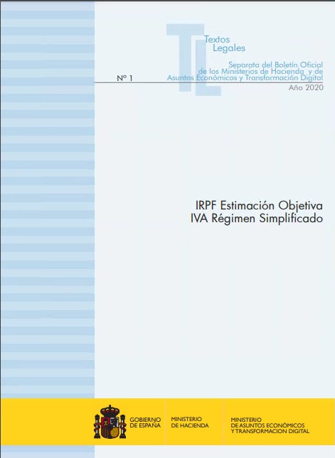 IRPF estimación objetiva. IVA régimen simplificado