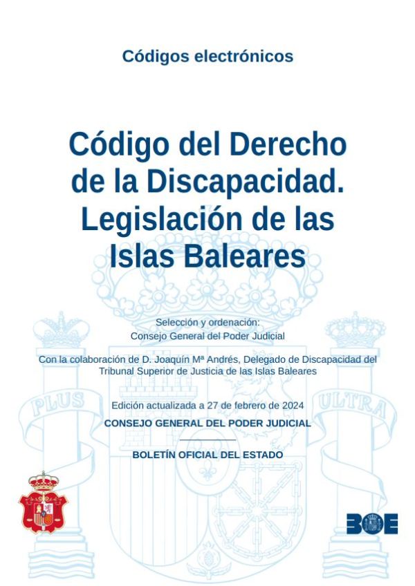 Código del Derecho de la discapacidad