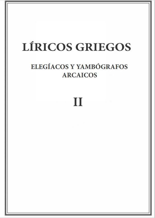 Líricos griegos