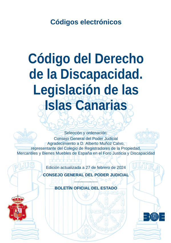Código del Derecho de la discapacidad