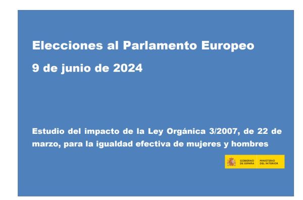 Elecciones al Parlamento Europeo 9 de junio de 2024