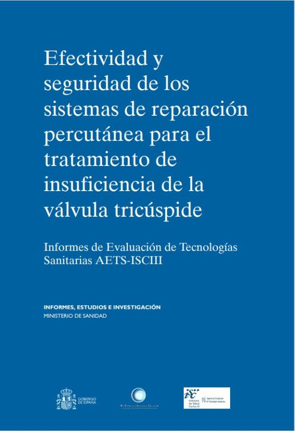 Efectividad y seguridad de los sistemas de reparación percutánea para el tratamiento de la insuficiencia de la válvula tricúspide