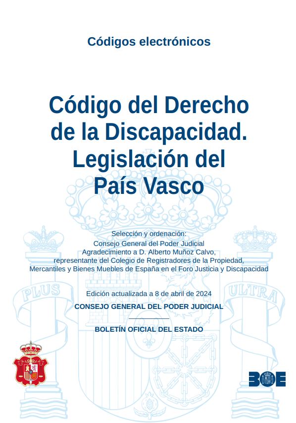 Código del Derecho de la discapacidad