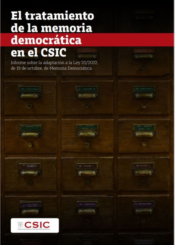 El tratamiento de la memoria democrática en el CSIC