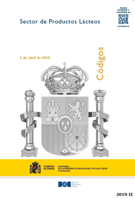 Código del sector de productos lácteos