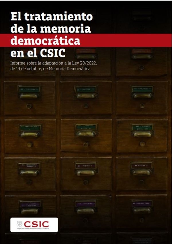 El tratamiento de la memoria democrática en el CSIC