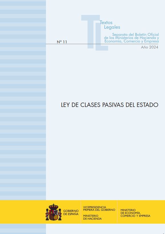 Ley de clases pasivas del Estado