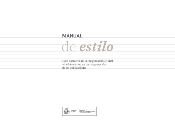 Manual de estilo de publicaciones