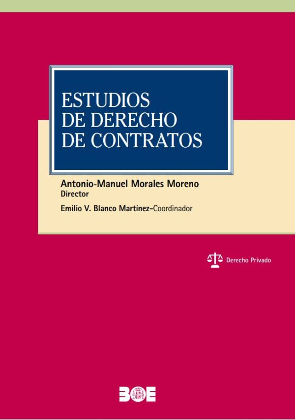 Estudios de Derecho de Contratos