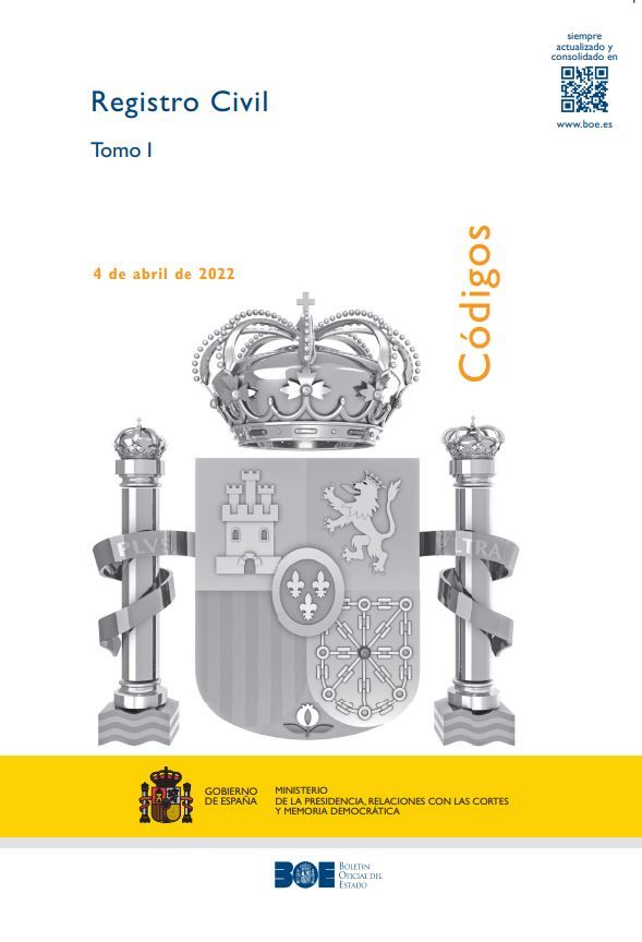 Código del Registro Civil