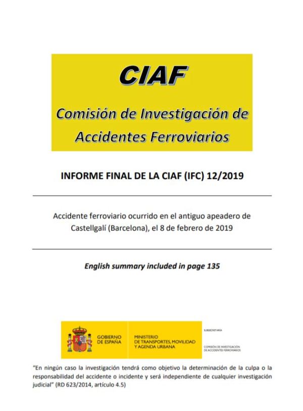 Informe final de la CIAF (IFC) 12/2019