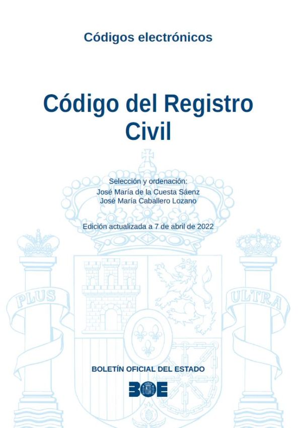Código del Registro Civil
