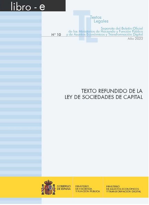 Texto refundido de la Ley concursal