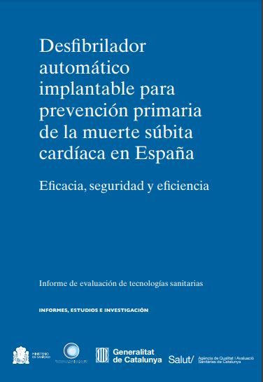 Desfibrilador automático implantable para prevención primaria de la muerte súbita cardíaca en España